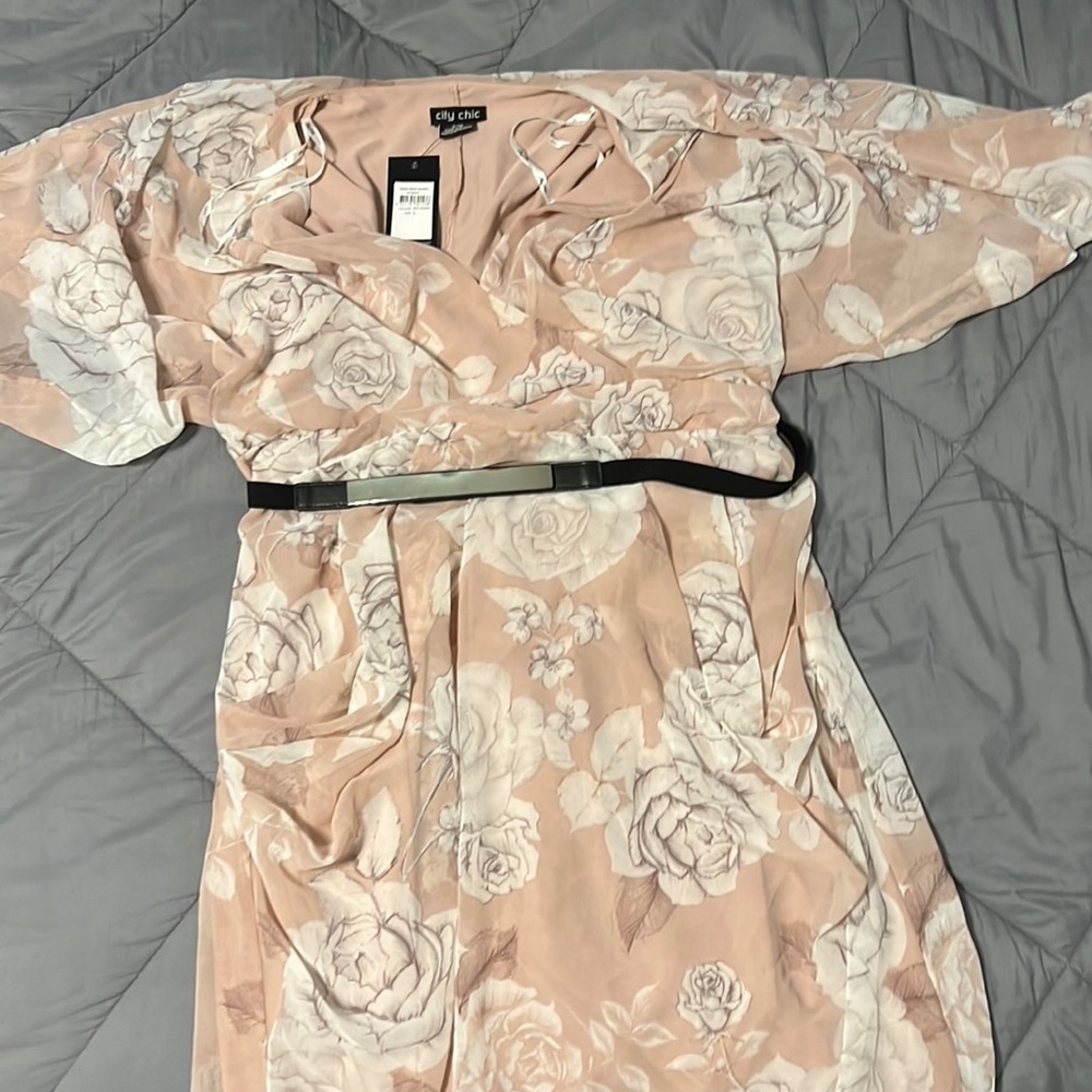 NWT City Chic Dress Wrap Whimsy